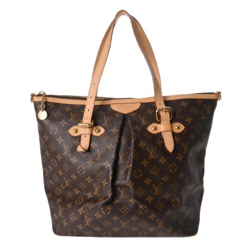 ルイ ヴィトン モノグラム パレルモ GM ブラウン M40146 モノグラムキャンバス レディース バッグ 【中古】【bag】