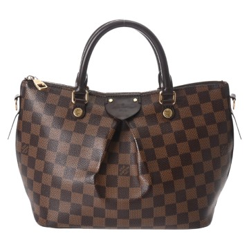ルイ ヴィトン ダミエ シエナ PM ブラウン N41545 ダミエキャンバス レディース バッグ 【中古】【bag】