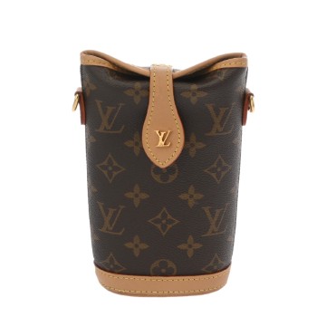 ルイ ヴィトン モノグラム フォールドミーポーチ ブラウン M80874 モノグラムキャンバス レディース 【中古】【bag】