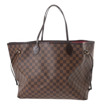 ルイ ヴィトン ダミエ ネヴァーフル GM スリーズ N51106 ダミエキャンバス レディース バッグ 【中古】【bag】