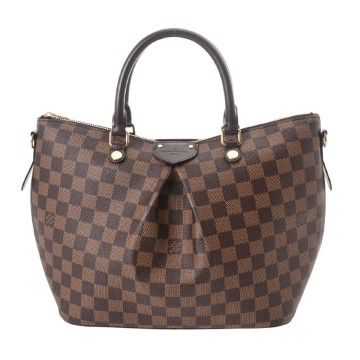 ルイ ヴィトン ダミエ シエナ MM 2WAY ブラウン N41546 ダミエキャンバス メンズ バッグ 【中古】【bag】