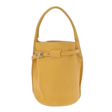 セリーヌ ビッグバッグ スモール イエロー 183353 レザー レディース バッグ 【中古】【bag】