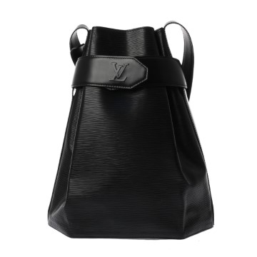 ルイ ヴィトン サックデポール ノワール M80157 エピレザー レディース バッグ 【中古】【bag】
