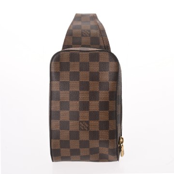 ルイ ヴィトン ダミエ ジェロニモス ブラウン N51994 ダミエキャンバス メンズ バッグ 【中古】【bag】