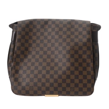 ルイ ヴィトン ダミエ バスティーユ ブラウン N45258 ダミエキャンバス ユニセックス バッグ 【中古】【bag】