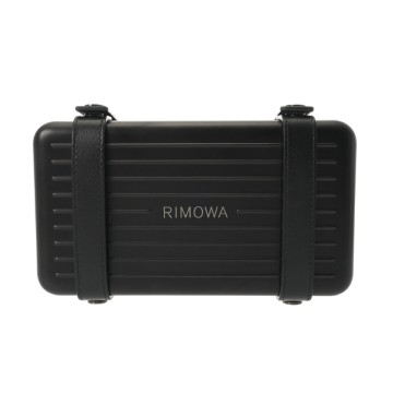 リモワ パーソナル クラッチバッグ ブラック アルミニウム メンズ バッグ 【中古】【bag】
