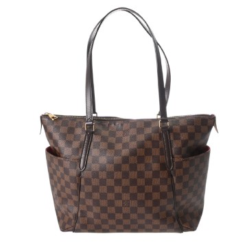 ルイ ヴィトン ダミエ トータリー MM 新型 ブラウン N41281 ダミエキャンバス レディース バッグ 【中古】【bag】