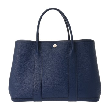 エルメス ガーデンパーティ PM ブルーサフィール ヴァッシュカントリー レディース バッグ 【中古】【bag】