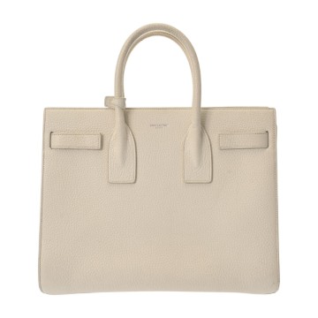 サンローラン サックドジュール 2WAY ホワイト GPM355153.1014 レザー レディース バッグ 【中古】【bag】