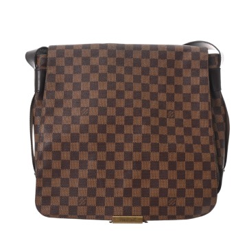 ルイ ヴィトン ダミエ バスティーユ ブラウン N45258 ダミエキャンバス ユニセックス バッグ 【中古】【bag】
