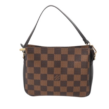 ルイ ヴィトン ダミエ トゥル―スメイクアップ ブラウン N51982 ダミエキャンバス レディース 【中古】【bag】