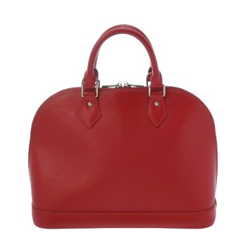 ルイ ヴィトン エピ アルマ PM カーマイン M4058E レザー レディース バッグ 【中古】【bag】