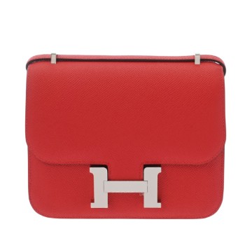 エルメス コンスタンス3 18 ミロワール ルージュラデュー ヴォーエプソン レディース バッグ 【新品】【bag】