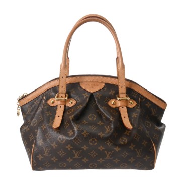 ルイ ヴィトン モノグラム ティボリ GM ブラウン M40144 モノグラムキャンバス レディース バッグ 【中古】【bag】