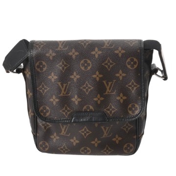 ルイ ヴィトン モノグラムマカサー パス PM ノワール M56717 モノグラムキャンバス メンズ バッグ 【中古】【bag】