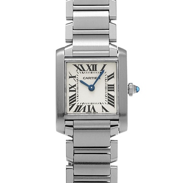 カルティエ タンクフランセーズ SM　 W51008Q3 シルバー レディース 時計 【中古】【wristwatch】