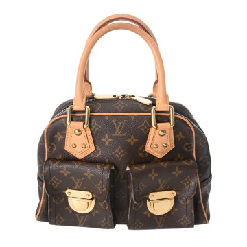 ルイ ヴィトン モノグラム マンハッタン PM ブラウン M40026 モノグラムキャンバス レディース バッグ 【中古】【bag】