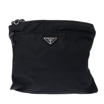 プラダ ショルダーバッグ ネイビー BT175Z ナイロン ユニセックス バッグ 【中古】【bag】