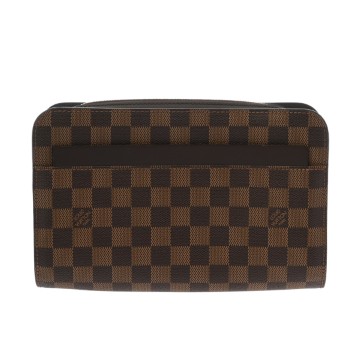 ルイ ヴィトン ダミエ サンルイ ブラウン N51993 ダミエキャンバス メンズ バッグ 【中古】【bag】