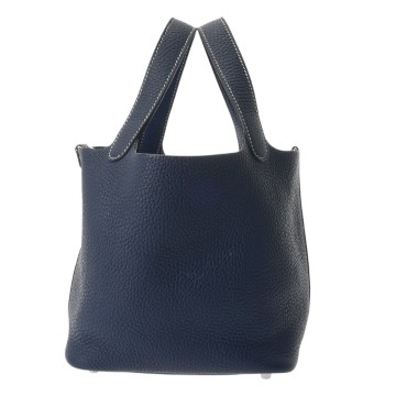 エルメス ピコタンロック PM カザック ブルーサフィール/ブルーブライトン トリヨンクレマンス レディース バッグ 【中古】【bag】