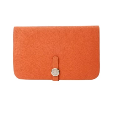 エルメス ドゴン GM ポティロン トゴ ユニセックス 財布 【中古】【purse】