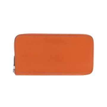 エルメス アザップ ロング オレンジ ヴォーエプソン レディース 財布 【中古】【purse】