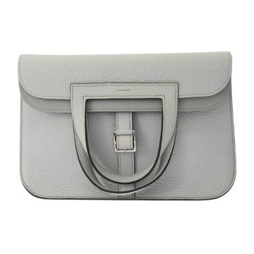 エルメス アルザン 25 ブルーペール トリヨンクレマンス レディース バッグ 【中古】【bag】