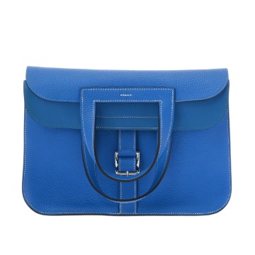 エルメス アルザン 31 ブルーイドラ トリヨンクレマンス レディース バッグ 【中古】【bag】