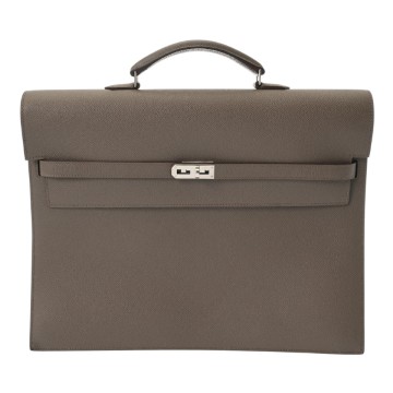 エルメス ケリーデペッシュ 38 エタン ヴォーエプソン レディース バッグ 【中古】【bag】