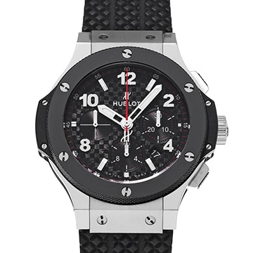 ウブロ ビッグバン スチール セラミック 301.SB.131.RX ブラックカーボン メンズ 時計 【中古】【wristwatch】