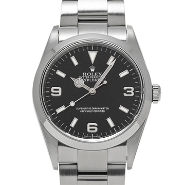 ロレックス エクスプローラー 114270 ブラック メンズ 時計 【中古】【wristwatch】