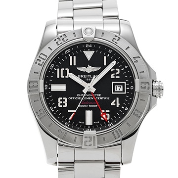 ブライトリング アベンジャー II GMT A3239011/BC34 ブラック メンズ 時計 【中古】【wristwatch】
