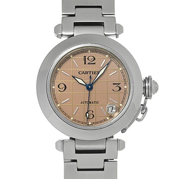 カルティエ パシャC W31024M7 オレンジ ユニセックス 時計 【中古】【wristwatch】