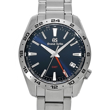 グランドセイコー スポーツコレクション クォーツ GMT SBGN029 ネイビー メンズ 時計 【中古】【wristwatch】