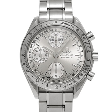 オメガ スピードマスター トリプルカレンダー 3523.30 シルバー メンズ 時計 【中古】【wristwatch】