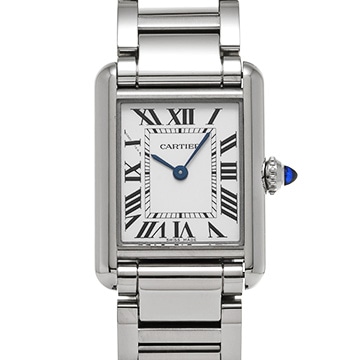 カルティエ タンク マスト SM WSTA0051 シルバー レディース 時計 【中古】【wristwatch】