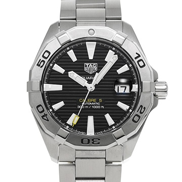 タグ ホイヤー アクアレーサー キャリバー5 WBD2110.BA0928 ブラック メンズ 時計 【中古】【wristwatch】