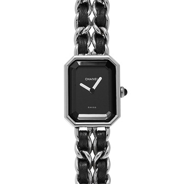 シャネル プルミエール M H0451 ブラック レディース 時計 【中古】【wristwatch】
