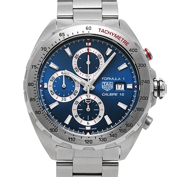 タグ ホイヤー フォーミュラ1 キャリバー16 クロノグラフ CAZ2015.BA0876 ブルー メンズ 時計 【中古】【wristwatch】