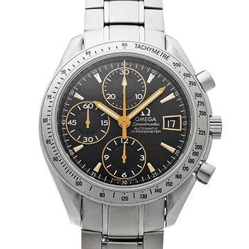 オメガ スピードマスター デイト 日本限定 3211.50 ブラック メンズ 時計 【中古】【wristwatch】