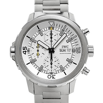 IWC アクアタイマー クロノグラフ IW376802 シルバー メンズ 時計 【中古】【wristwatch】