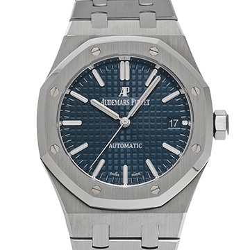 オーデマ ピゲ ロイヤルオーク 15450ST.OO.1256ST.03 ブルー ユニセックス 時計 【中古】【wristwatch】