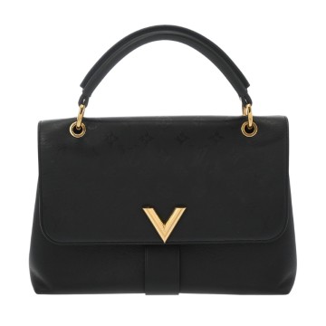 ルイ ヴィトン モノグラムシャドウ ヴェリー  ノワール M51989 レザー レディース バッグ 【中古】【bag】