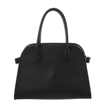 ザ・ロウ Soft Margaux 10 2WAY ブラック W1190L133BLP レザー レディース バッグ 【中古】【bag】