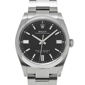 ロレックス オイスターパーペチュアル 36 126000 ブラック メンズ 時計 【中古】【wristwatch】