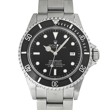 ロレックス シードゥエラー 16600 ブラック メンズ 時計 【中古】【wristwatch】