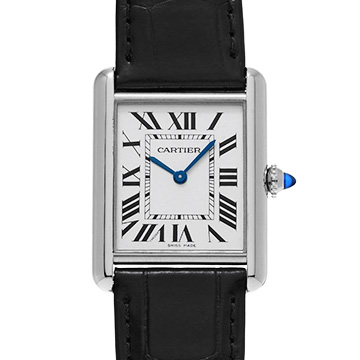 カルティエ タンク マスト LM WSTA0041 シルバー レディース 時計 【中古】【wristwatch】