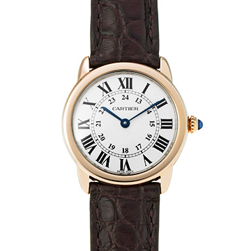 カルティエ ロンド ソロ ドゥ カルティエ SM W6701007 シルバー レディース 時計 【中古】【wristwatch】