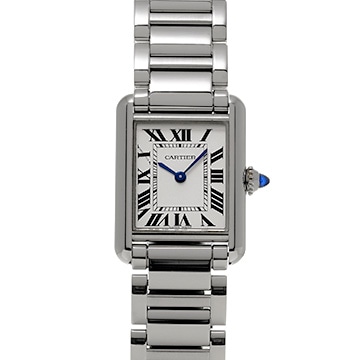 カルティエ タンク マスト SM WSTA0051 シルバー レディース 時計 【中古】【wristwatch】