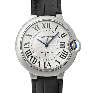 カルティエ バロンブルー ドゥ カルティエ 36mm W69017Z4 シルバー ユニセックス 時計 【中古】【wristwatch】